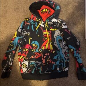 Volcom Monster Hoodie w. Built in face mask